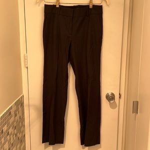 Ann Taylor Espresso Brown bootcut suit pants size 6P